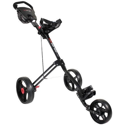 Masters 5 Series manuálny golfový vozík, čierny