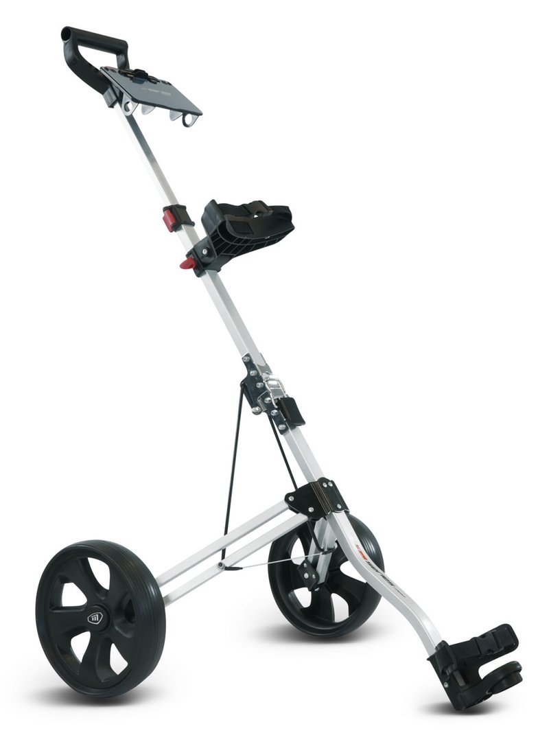 Masters Golf 5 Series Compact 2 Wheel ťahací vozík, strieborný