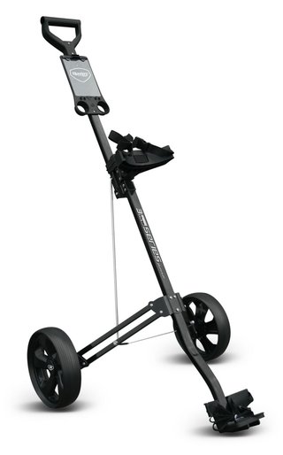 Masters Golf 3 Series Aluminium 2 Wheel ťahací vozík, čierny
