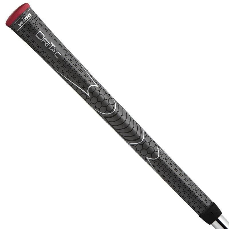 Winn Dri-Tac grip, šedá/červená, STANDARD