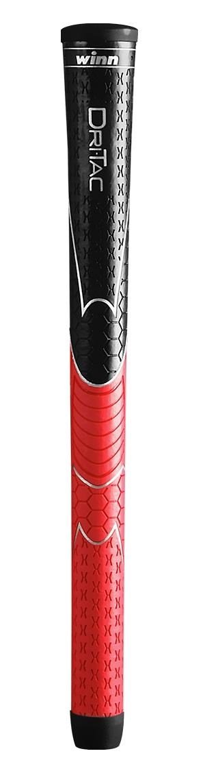 Winn Dri-Tac grip, čierna/červená, STANDARD