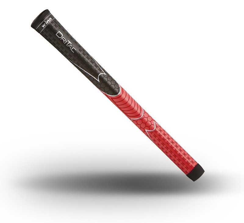 Winn Dri-Tac grip, čierna/červená, STANDARD