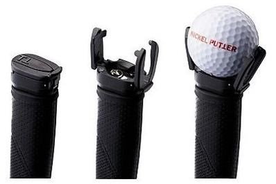 Masters Golf Masters Klippa Ball Pickup, čierna