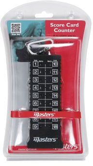 Masters Score Card Counter, čierny