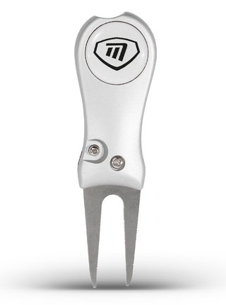 Masters Golf Switchblade Style Pitchfork vypichovátko, strieborné
