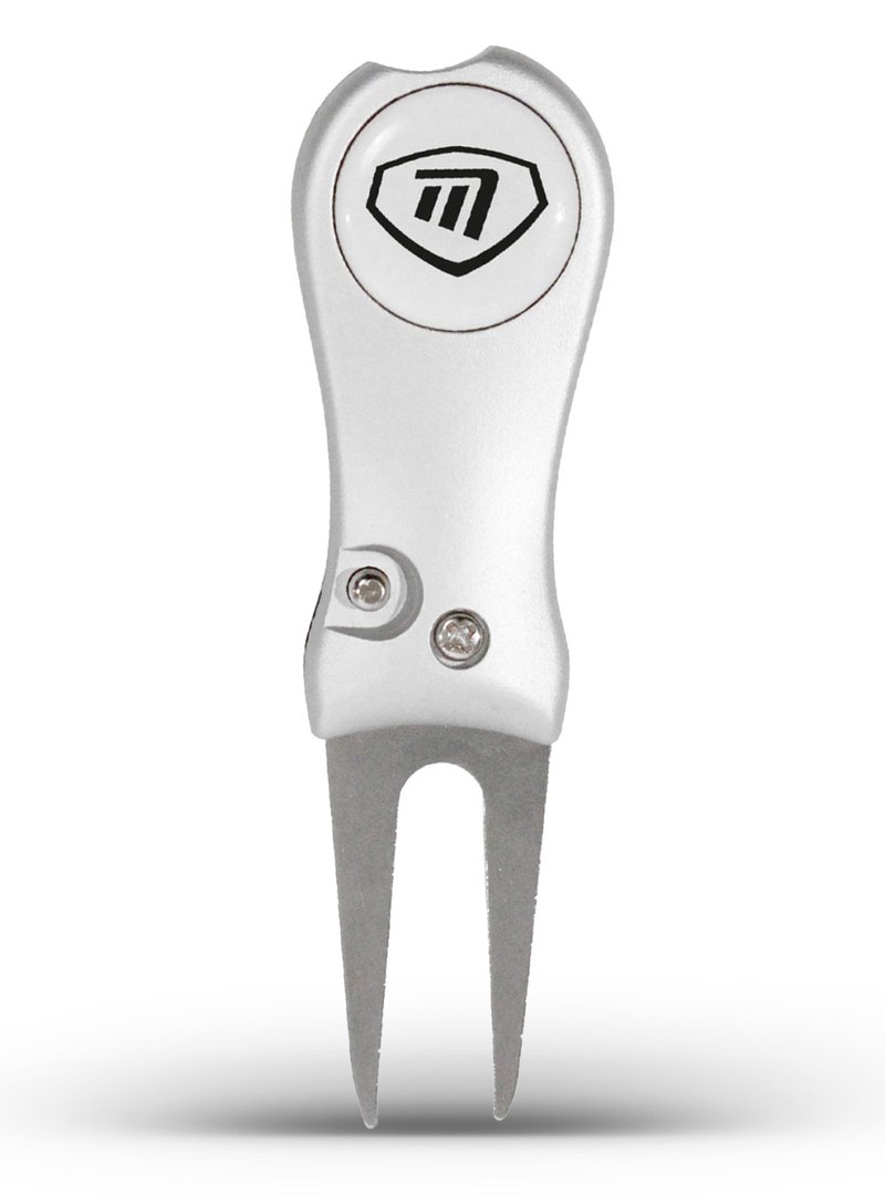 Masters Golf Switchblade Style Pitchfork vypichovátko, strieborné