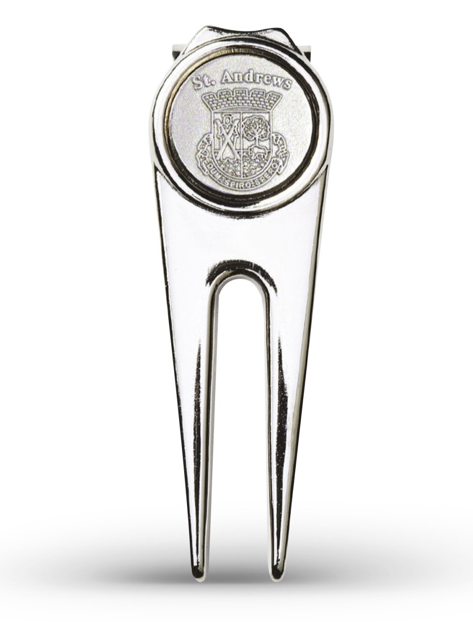 Masters Golf St Andrews Deluxe Pitchfork, strieborný
