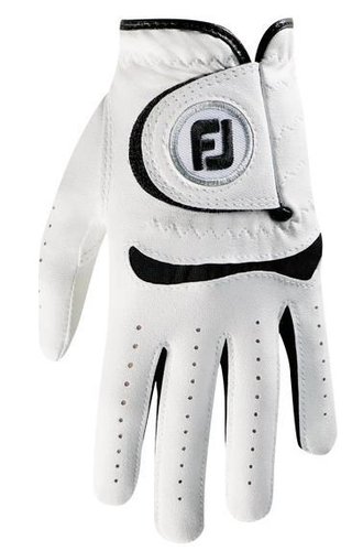 Footjoy FJ Junior 18 detská golfová rukavica, biela/čierna