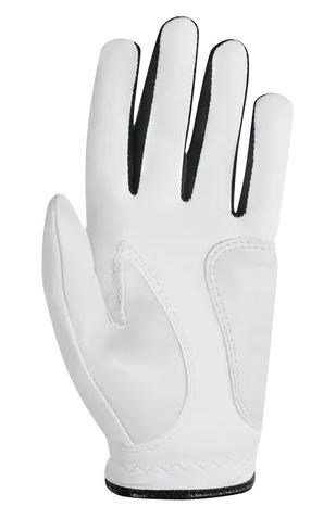 Footjoy FJ Junior 18 detská golfová rukavica, biela/čierna