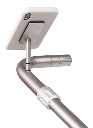 JuCad Velcro držiak na smartphone, titanium