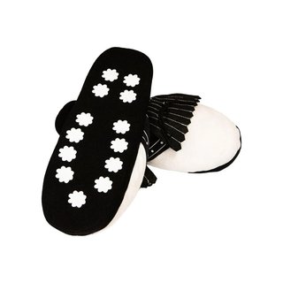 Longridge Golf Slippers (flaps) L golfové papuče, čierno/biela