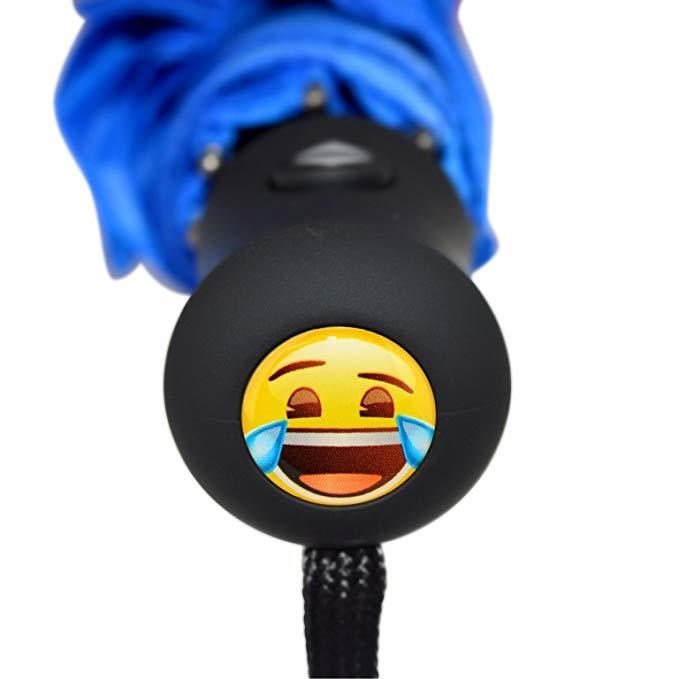 Emoji AutoFold Compact dáždnik, viac farieb