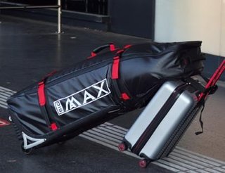 Big Max Aqua TCS cestovný bag, čierna/červená