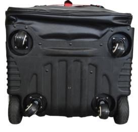 Big Max Aqua TCS cestovný bag, čierna/červená