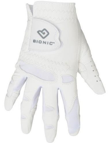 Bionic StableGrip dámska golfová rukavica, biela