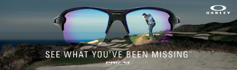 Šošovka Oakley Prizm Golf — porovnanie kontrastu na ihrisku