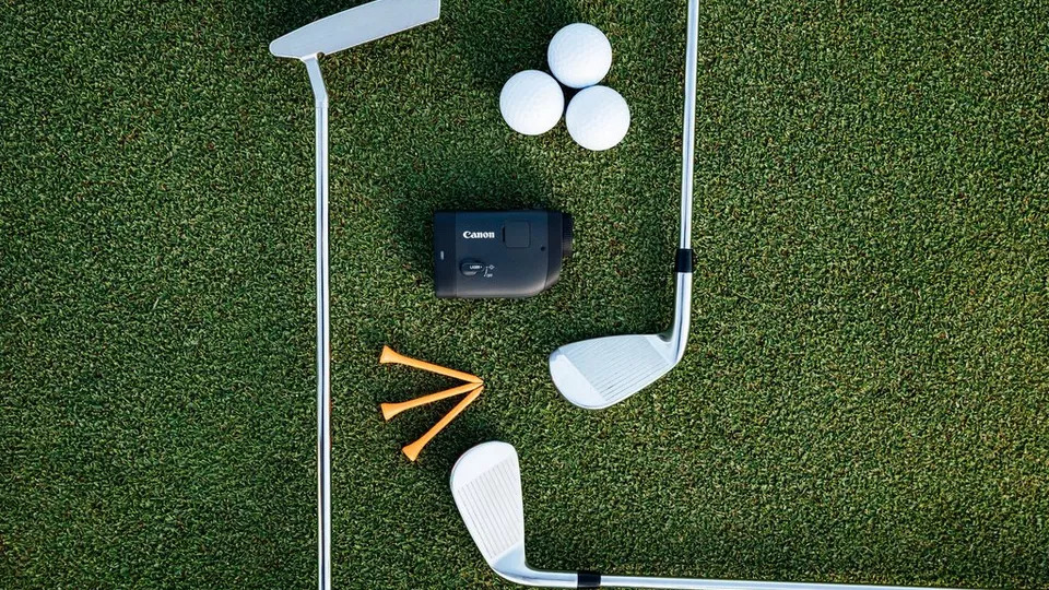 Canon PowerShot GOLF - režim sklonu pre výber palice