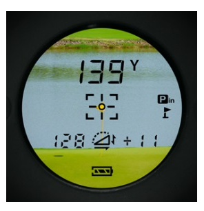 Golf Buddy aim QUANTUM — 7x zväčšenie optiky