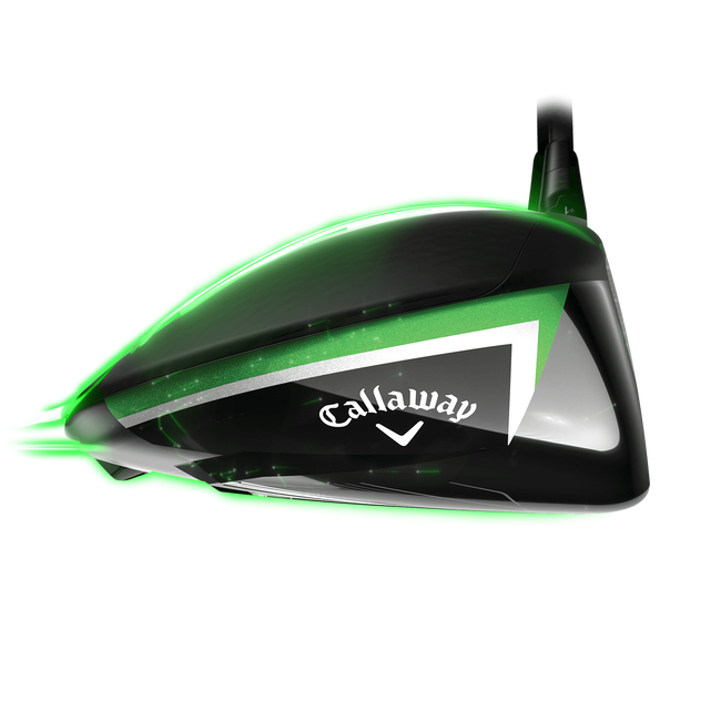 Aerodynamický tvar Callaway Elyte X pre rýchlosť švihu