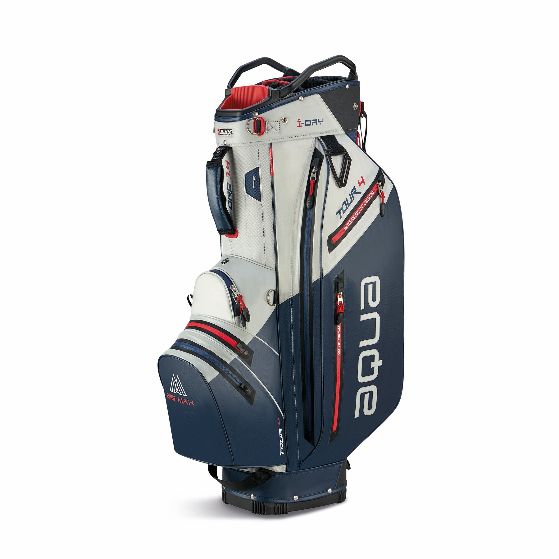 Big Max AQUA Tour 4 cart bag — nepremokavý dizajn