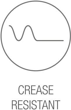 PING crease-resistant fabric icon
