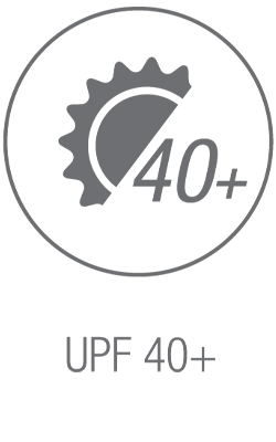 Ikona ochrany pred slnkom UPF 40+