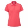 Polokošeľa Viviana Tipped v odtieni Paradise Pink s detailom lemovaného goliera a manžety