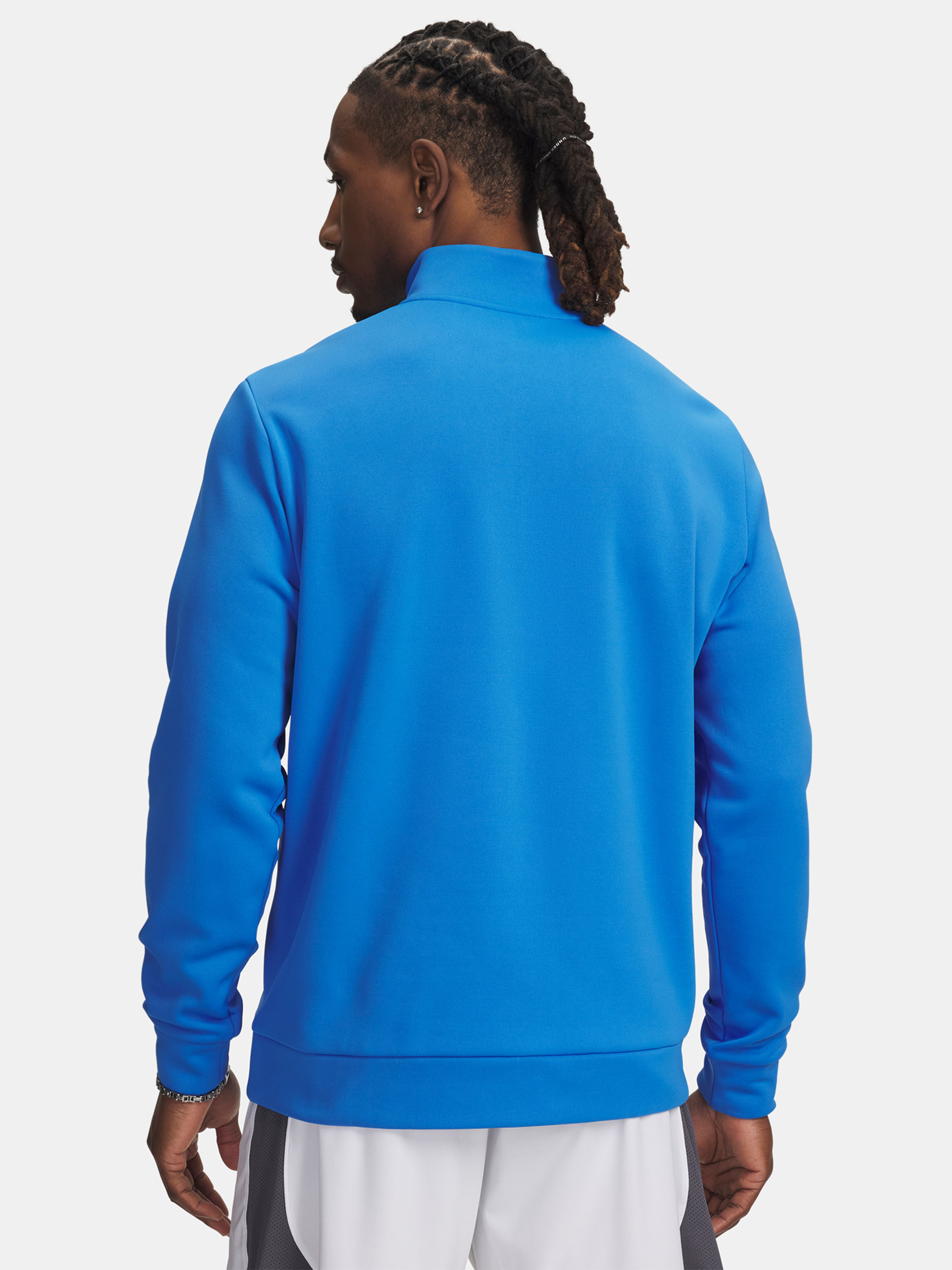 Under Armour Armour Fleece 1/4 Zip Men - Team Royal pohľad zozadu