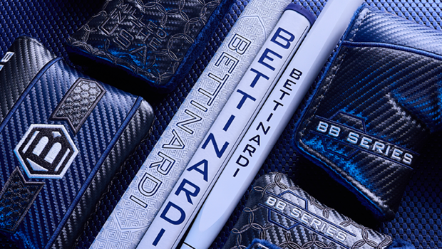 Bettinardi BB Series Povrchová úprava Savannah Blue PVD a Tour komponenty