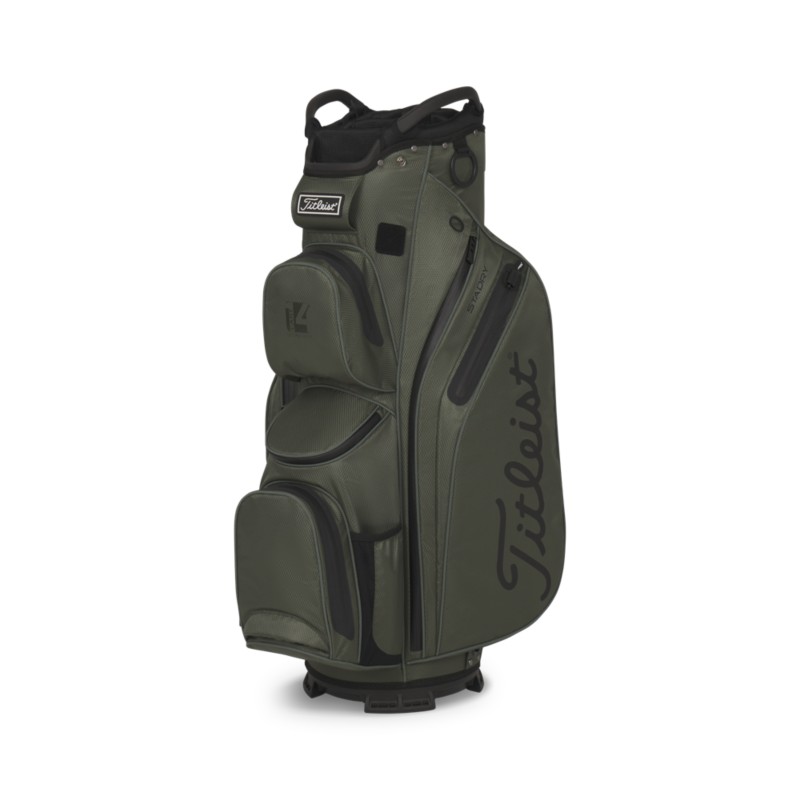 Titleist Cart 14 StaDry Bag vo farebnom prevedení Cypress/Black/Black