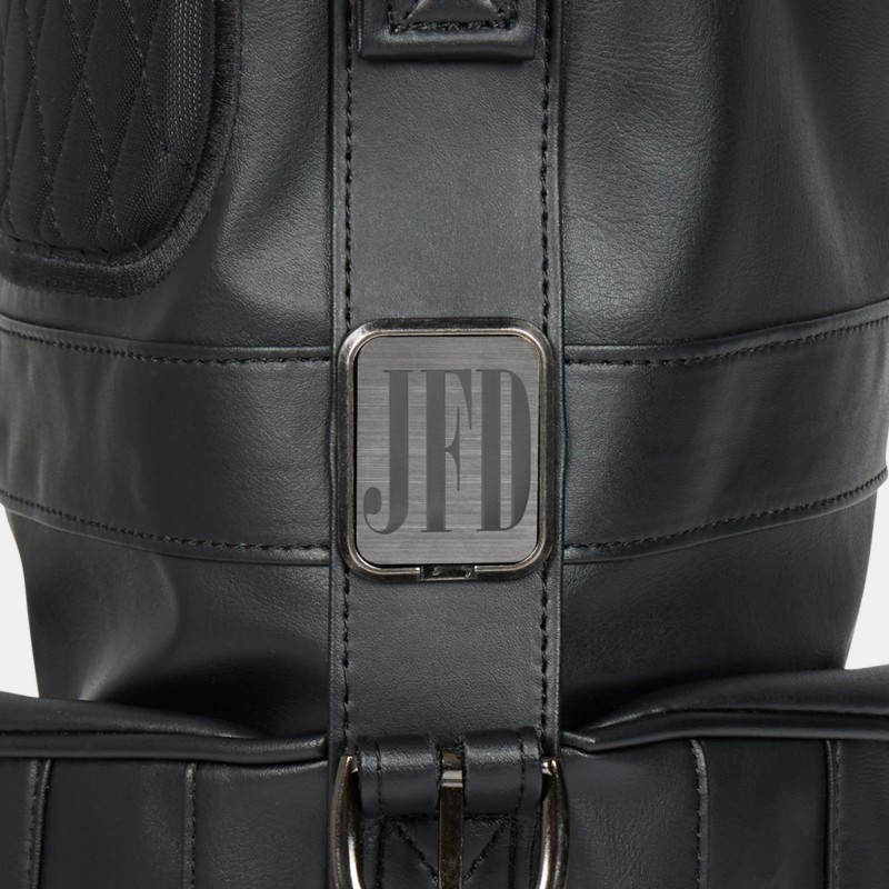 Complimentary personalisation nameplate on the LINKSLEGEND Carry Bag