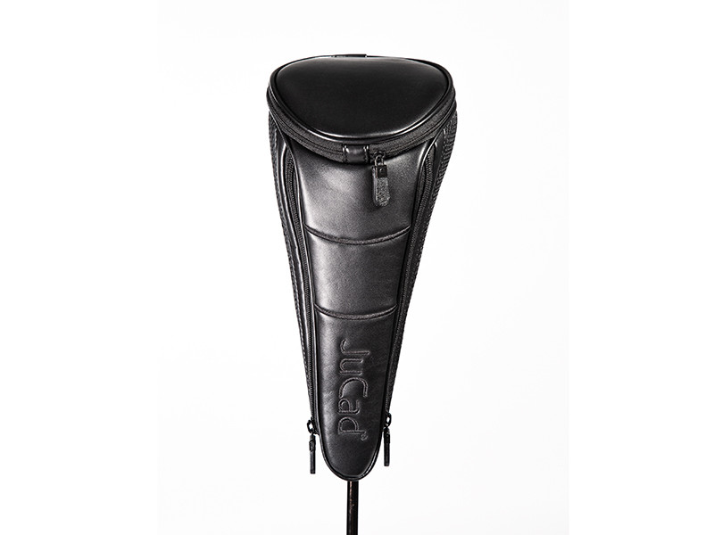 Set krytu na driver JuCad predný pohľad zobrazujúci zamatový materiál a dlhý krk