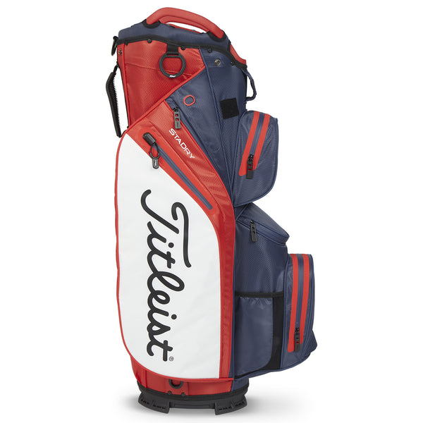 Titleist 14 StaDry Cart Bag — 14-smerný organizér po celej dĺžke s priehradkou na putter