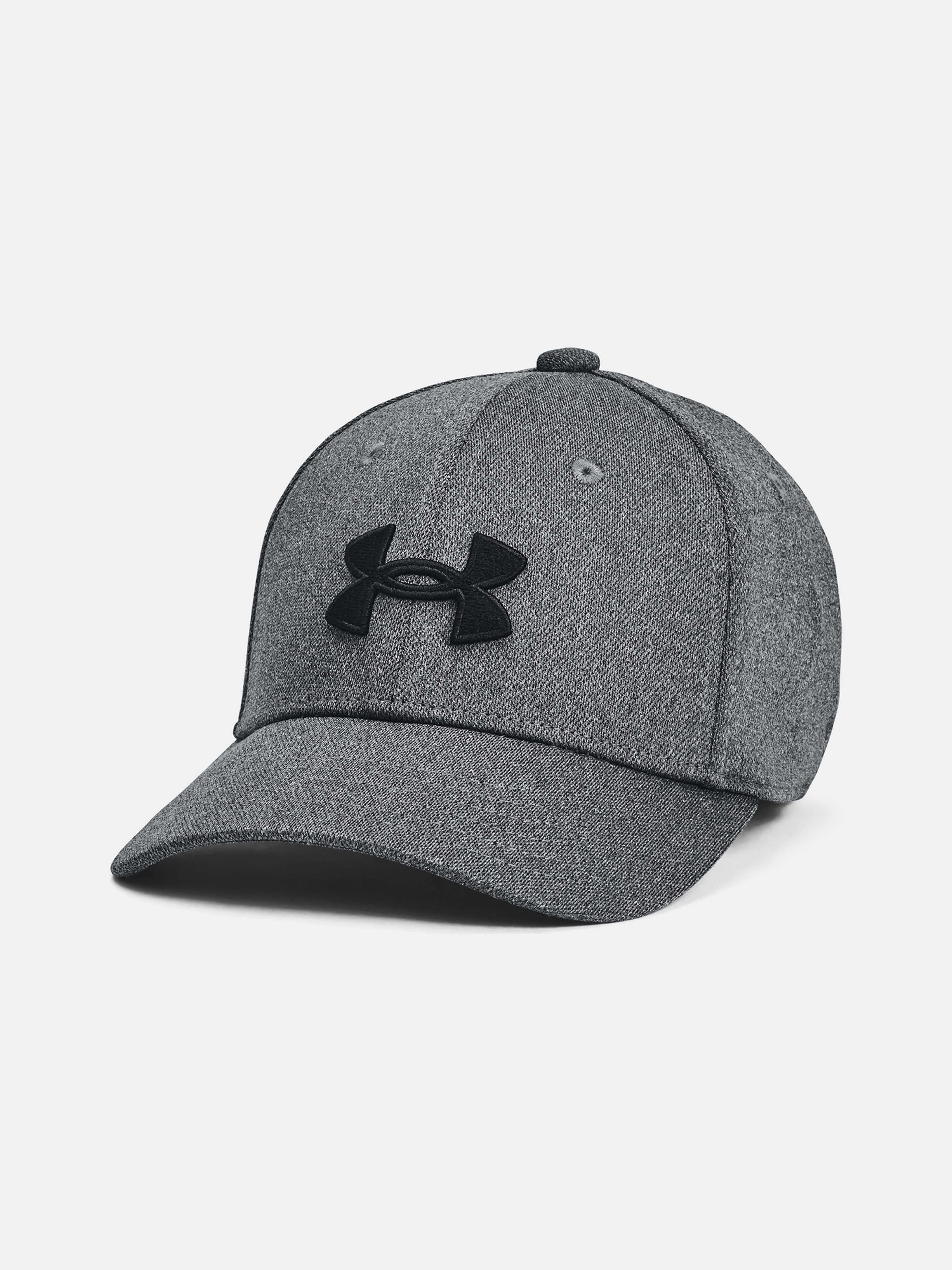 Juniorská šiltovka Under Armour Blitzing Low, čierna - pohľad spredu