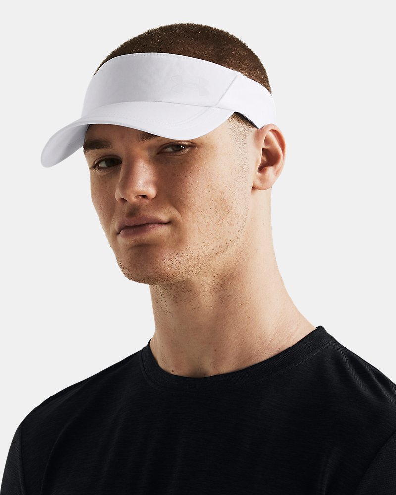 Pánsky šilt Under Armour Iso-Chill Launch, biely, predný pohľad
