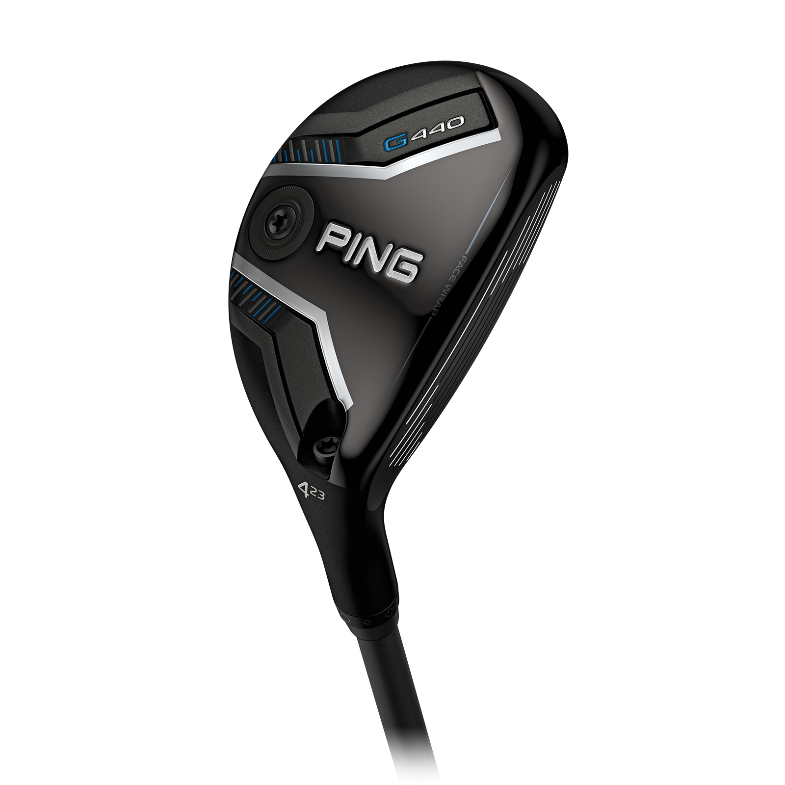 Pohľad na spodok hybridu PING G440 znázorňujúci multimateriálovú konštrukciu
