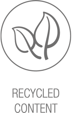 Ikona udržateľnosti recyklovaného obsahu PING
