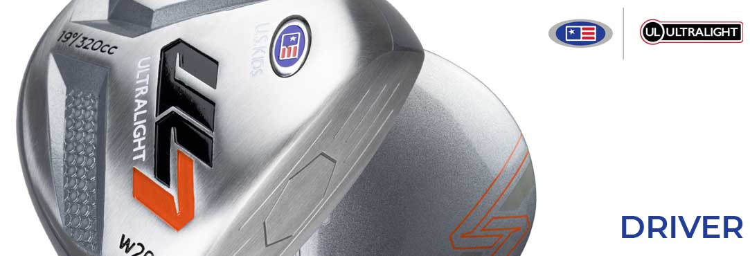 U.S. Kids Golf UL7-57 Driver W15 – ľavoruký juniorský driver, pohľad na funkcie