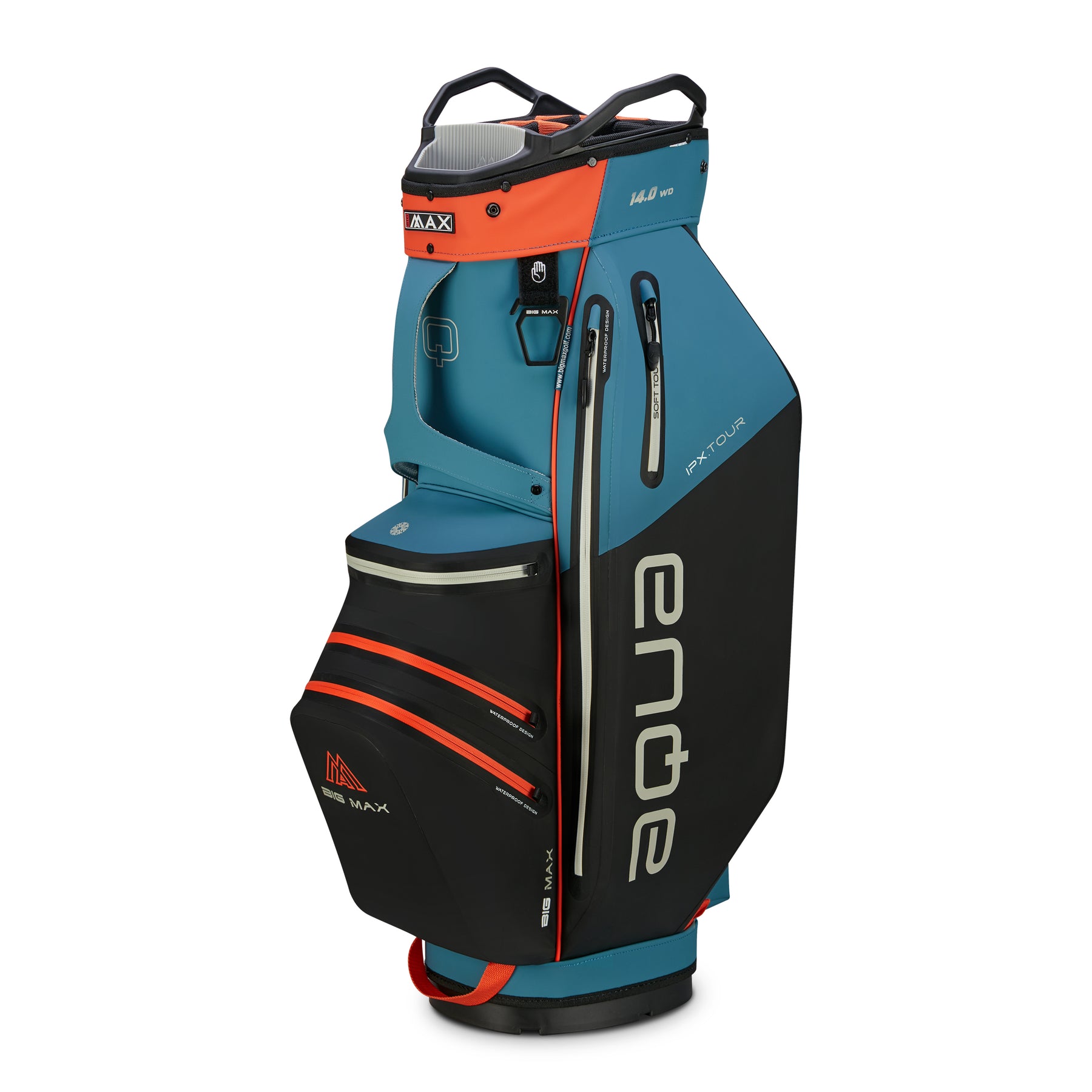 AQUA IPX.Tour 14-way organizer top and XL putter compartment