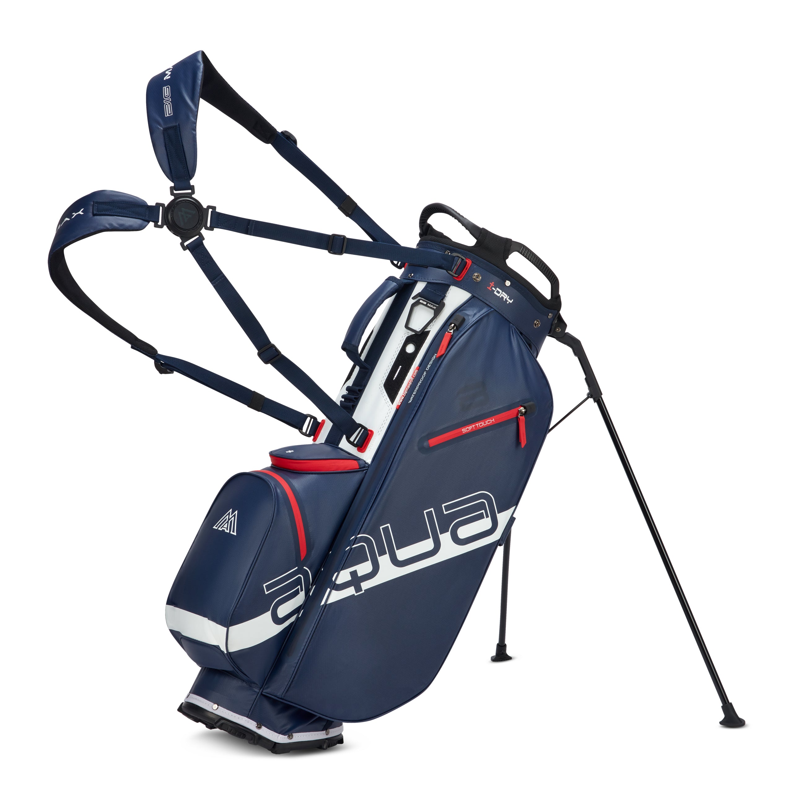 Big Max AQUA Eight H stand bag ErgoFit Disc carrying system