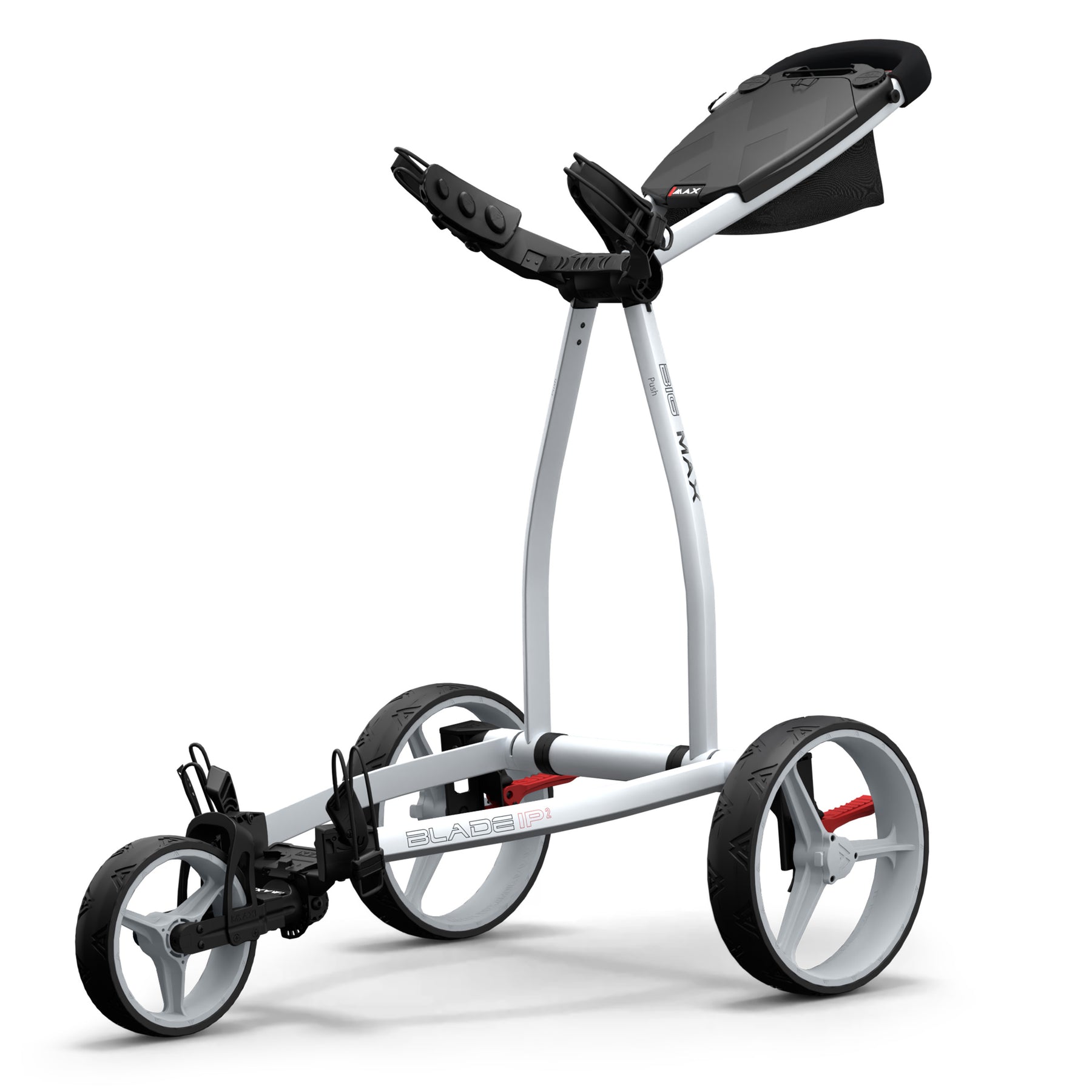 Big Max Blade IP 2 manual trolley — folded flat profile