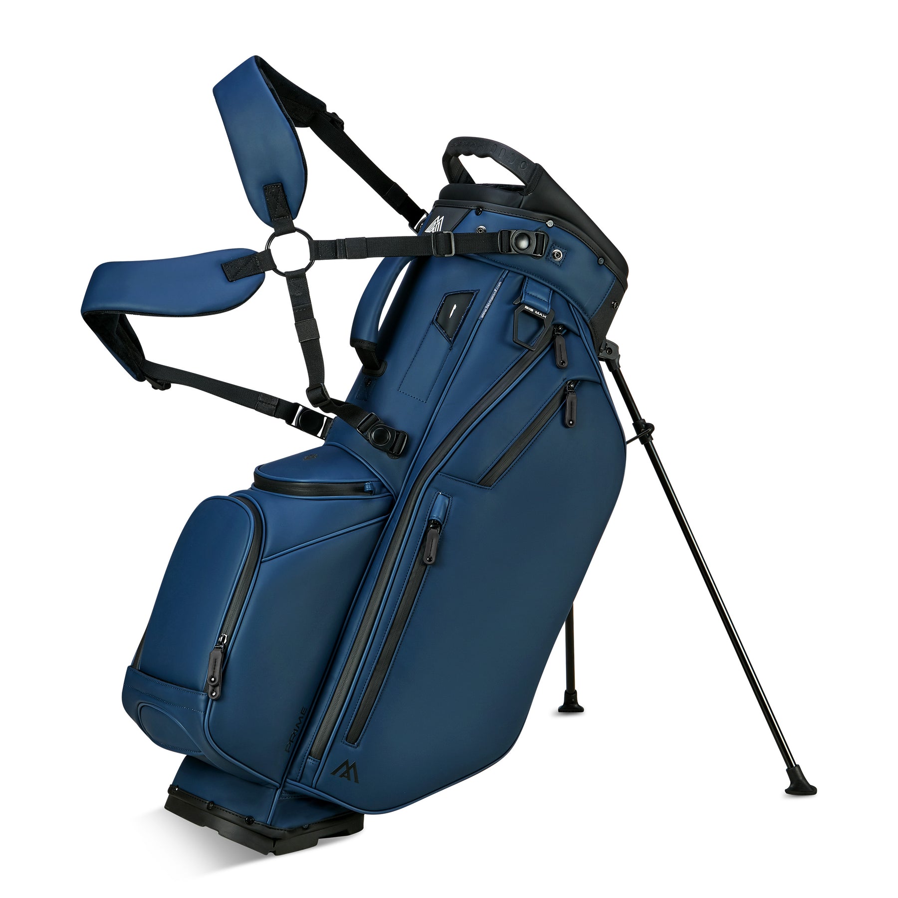 Big Max Dri Lite Hybrid Prime stand bag — SoftGuard PU exterior detail