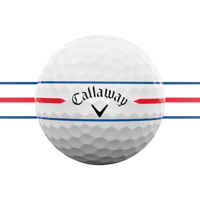 Callaway Chrome Soft 26 — 360 Triple Track zarovnávacie línie