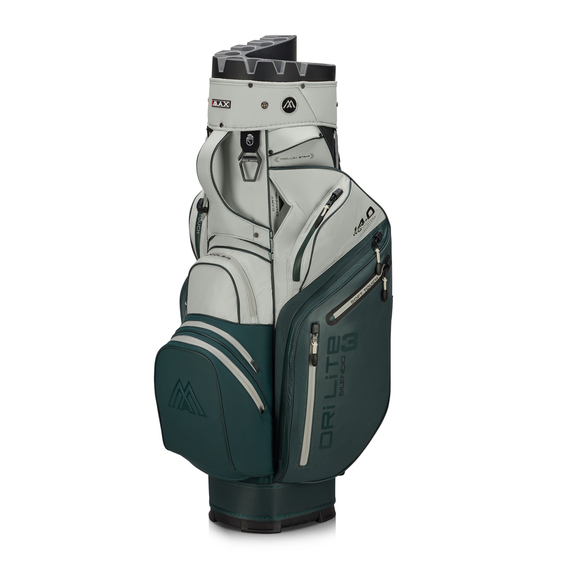Big Max Dri Lite Silencio 3 Organizer cart bag v farbe charcoal/black/fuchsia
