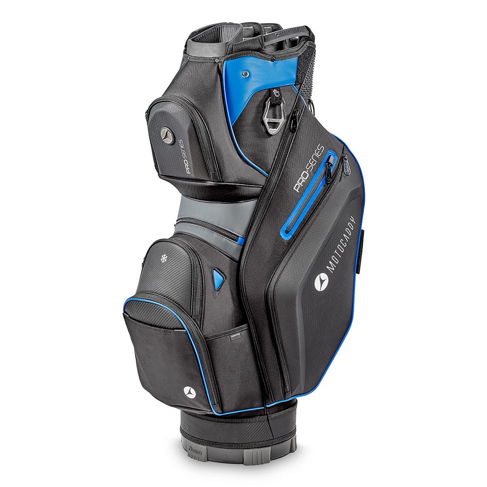 Motocaddy Pro-Series Cart Bag 2025 – prvky pohodlia a detaily príslušenstva