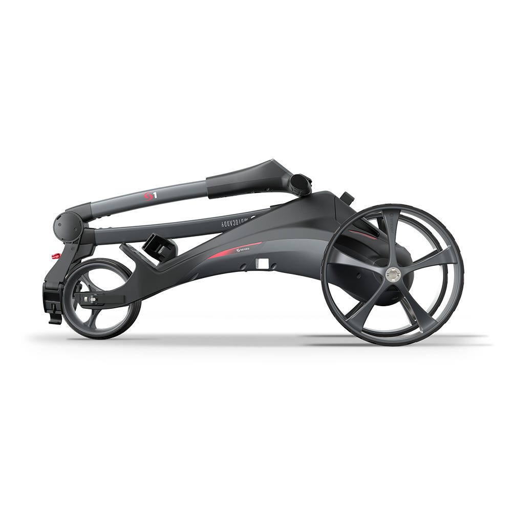 Motocaddy S1 DHC 2025 automobilový dizajn