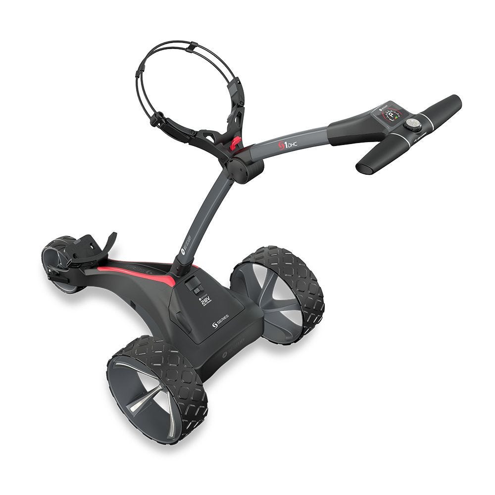 Motocaddy S1 DHC elektrický vozík 2025 grafit