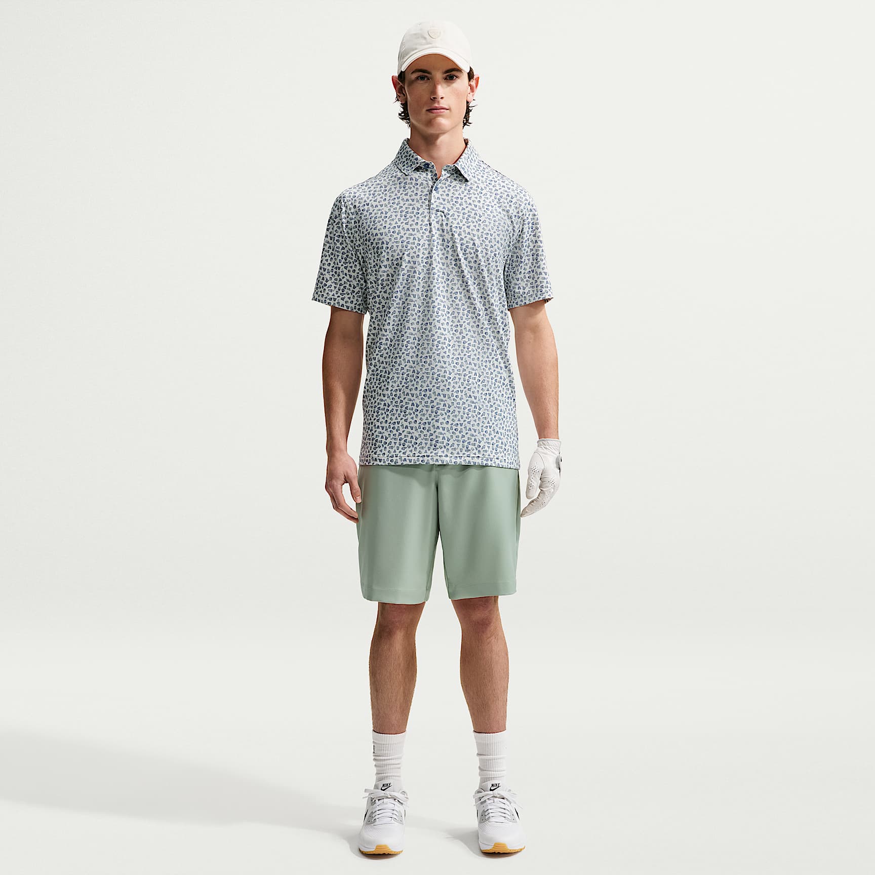 Nike Velocity Dri-FIT Golf Shorts – detail farebného prevedenia Jade Horizon