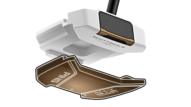 PING Scottsdale TEC multi-material sole plate illustration