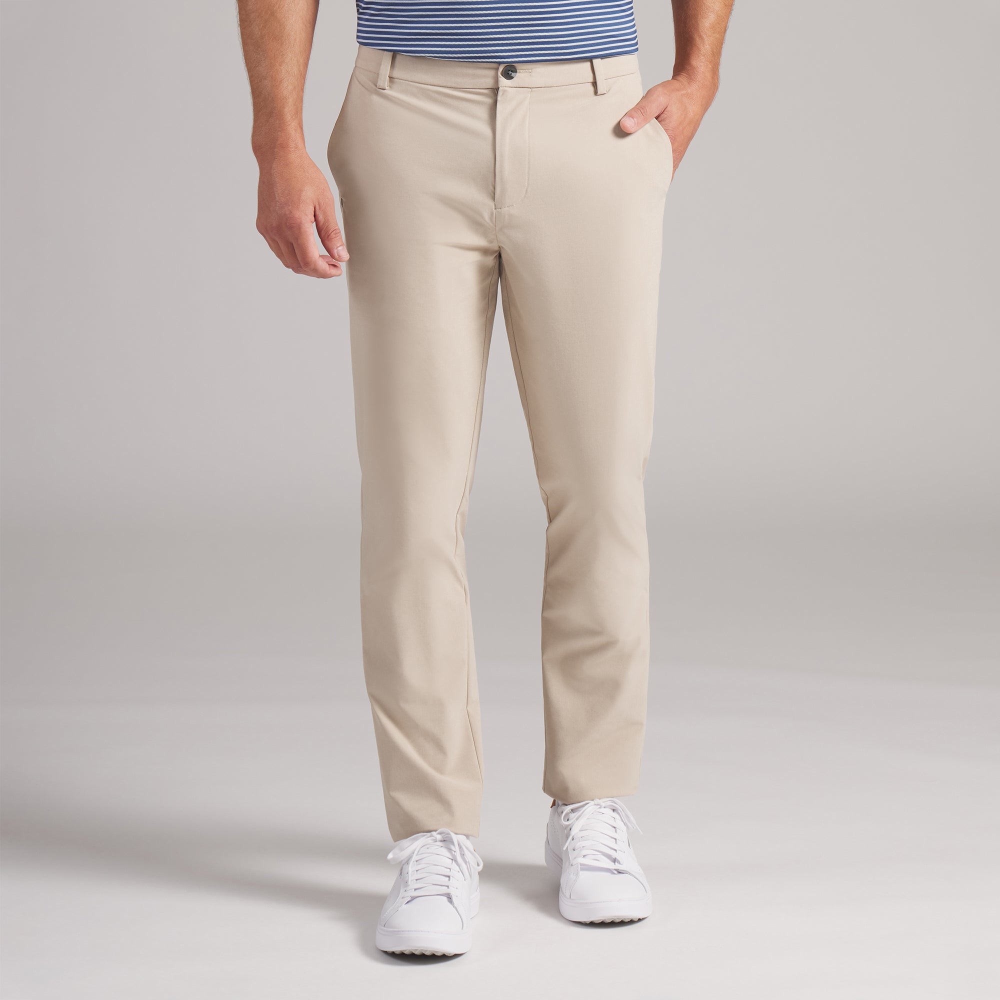 Puma 101 Avant Golf Pants Birch – predný pohľad na model